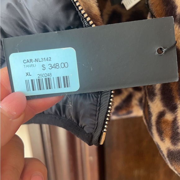 BLACK REVERSIBLE PUFFER JACKET - Picture 2 of 4